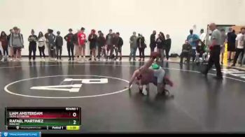121 lbs Round 1 - Rafael Martinez, Rancho vs Liam Amsterdam, Faith Lutheran