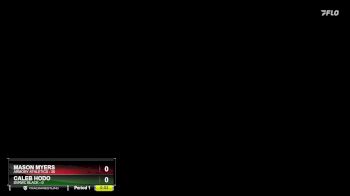 82 lbs Round 2 (6 Team) - Mason Myers, Armory Athletics vs Caleb Hodo, SVRWC Black