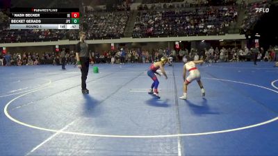80 lbs Round 1 - Nash Becker, Dc Elite vs Becket Gerads, Jack Pine Savage