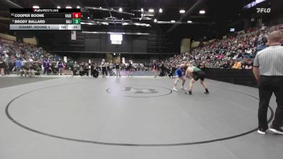 150 lbs Champ. Round 1 - Kaden Markley, Overland Park - Blue Valley Southwest HS vs Evan Hartman, Andover