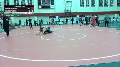174 lbs 1st Place Match - Nelson Wong, University Of Washingon vs Efren Ybarra, Treasure Valley Community College