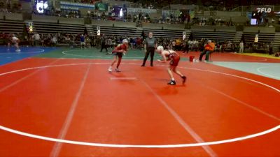 110 lbs Semifinal - Tyson Halverson, Dassel-Cokato-Litchfield vs Benjamin Schmid, Mille Lacs