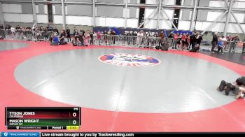 105 lbs Quarterfinal - Tyson Jones, California vs Mason Wright, Suples WC