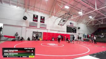 141 lbs Cons. Round 4 - Jake Topartzer, Cerritos College vs Evan Granados, Cerritos College