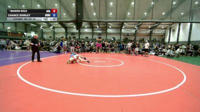 126 lbs Champ. Rd Of 16 - Mason Ekle, Avalanche vs Chance Shirley, Mat Demon Wrestling Club