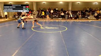 144 lbs Round 2 (16 Team) - Gunner Rettele, Millard South vs Jatin Weigel, Norton Community