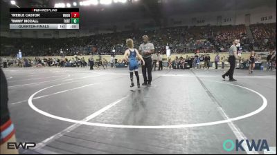 58 lbs Quarterfinal - Breckon Milburn, Powerhouse Wrestling vs Ace Durao, Bartlesville Wrestling Club