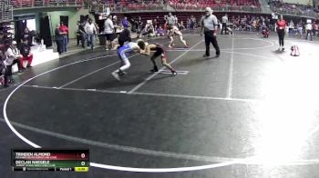 70 lbs Cons. Round 5 - Trinden Almond, Millard South Wrestling Club vs Declan Naegele, Junior Titans Wrestling Club