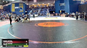 138 lbs Cons. Round 6 - Blake Boyer, Kennett vs Zane Leitzel, Archbishop Spalding