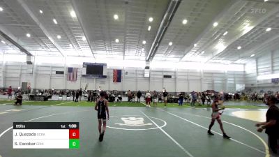 65 lbs 5th Place - Sebastian Escobar, Grindhouse WC vs Jaime Quezada, Scrap House