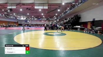 175 lbs Round Of 32 - Peter Quandt, Hillsborough vs Elbrus Majagah, Delbarton