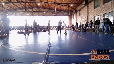 85 lbs Rr Rnd 5 - Raiden Johns, Keystone Kids Wrestling Club vs Millie Garcia, Standfast