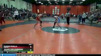 145 lbs Cons. Round 4 - Steven Shellenberger, Detroit (CATHOLIC CENTRAL) vs Alessio Pezella, HUNTLEY