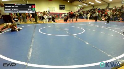 43 lbs Rr Rnd 4 - Declan Wilson, Raw Wrestling Club vs Harley Howell, Henryetta Knights Wrestling Club