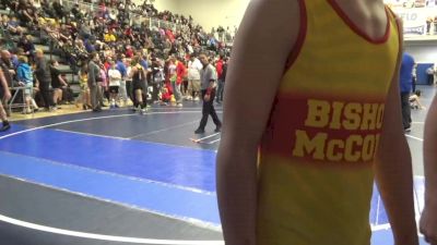 116 lbs Round Of 16 - Luke Pensiero, Bishop McCort vs Victor Moreau, Canon-McMillan