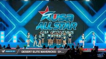 Desert Elite Mavericks - D1VAS [2019 Senior - D2 1 Day 2] 2019 USA All Star Championships