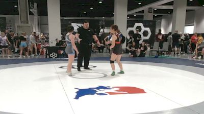 140 lbs Champ. Rd Of 32 - Avery Colvin, Sanderson Wrestling Academy vs Alexandra Gates, Champions Wrestling Club