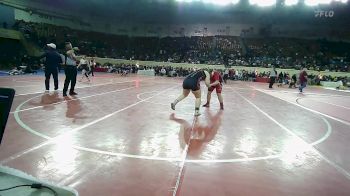 200 lbs Semifinal - Brook West, Comanche Indians vs Chandler Williams, Yukon Jr. High Girls