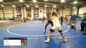 220 lbs Rr Rnd 1 - Alan Ortiz, The Fort Hammers vs Thomas Jones, Black Hive Wrestling Club