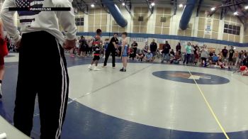 12U Boys FS - 98 lbs Champ. Round 3 - Jonah Lucas, Ohio vs Dixon Osborne, Rushville Wrestling