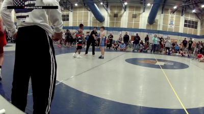 12U Boys FS - 98 lbs Champ. Round 3 - Jonah Lucas, Ohio vs Dixon Osborne, Rushville Wrestling