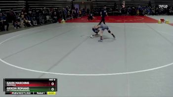 60 lbs Champ. Round 1 - Gavin Masching, Westfield vs Gideon Romano, LSH (LeSueur/Henderson)