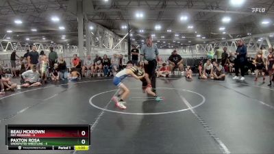 56 lbs Round 7 (8 Team) - Beau McKeown, Mat Assassins vs Paxton Rosa, Undisputed Wrestling