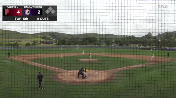 Replay: Pacific University vs Cal Lutheran | May 4 @ 10 AM