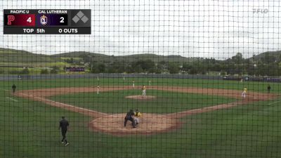 Replay: Pacific University vs Cal Lutheran | May 4 @ 10 AM