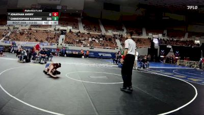 113-D2 Champ. Round 1 - Christopher Ramirez, Canyon View High School vs Jonathan Avery, Centennial High School
