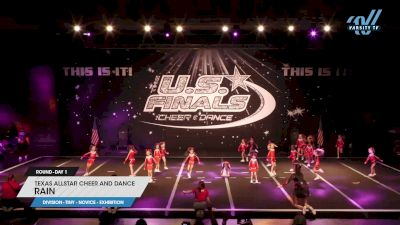 Texas Allstar Cheer and Dance - Rain [2023 L1 Tiny - Novice - Exhibition Day 1] 2023 The U.S. Finals: Galveston