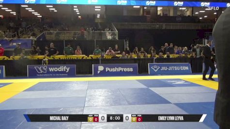 Emily Lynn Leyva vs Michal Baly 2026 Pan Jiu Jitsu IBJJF Championship