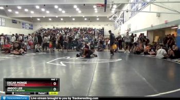 126 lbs Cons. Round 2 - Jinsoo Lee, Arnold O Beckman vs Oscar Monge, Tustin High School