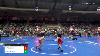 70 lbs Consolation - Hunter Thorn, Second To None vs Teek Fritzlan, Colorado Outlaws