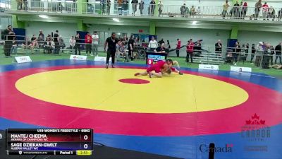 69kg Cons. Round 2 - Mantej Cheema, Akhara Of Champions WC vs Sage Dziekan-Gwilt, Alberni Valley WC