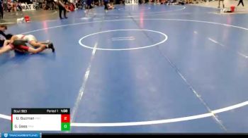 136-149 lbs Semifinal - Uriel Guzman, Palmer Wrestling Club vs Graham Gass, Pikes Peak Warriors