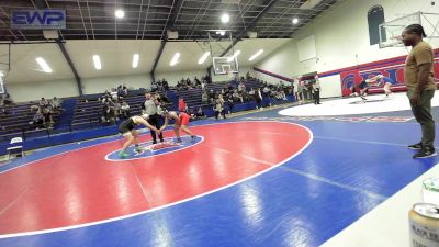 180 lbs Consolation - Asia Oswald, Ponca City Girls vs Mackenna Moss, Cleveland