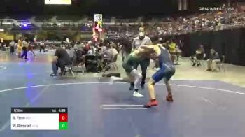 126 lbs Round Of 64 - Serge Fenn, Grindhouse WC vs Wyatt Romriell, Stinger Wrestling