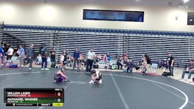 76 lbs Round 3 (4 Team) - William Laser, Midlothian Miners vs Nathaniel Wagner, Reaper WC