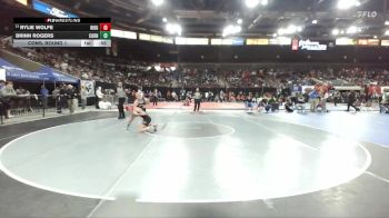 120 lbs Cons. Round 1 - Rylie Wolfe, Ridgevue vs Brinn Rogers, Corner Canyon