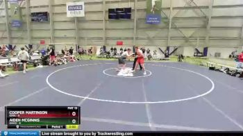 285 lbs Placement Matches (8 Team) - Cooper Martinson, Iowa vs Aiden McGinnis, Idaho