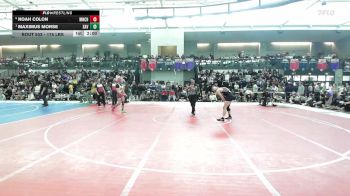 175 lbs Semifinal - Noah Colon, Manchester vs Maximus Morse, Xavier
