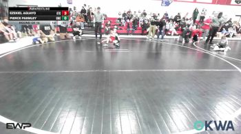 55 lbs Round Of 16 - Ezekiel Aguayo, Grove Takedown Club vs Pierce Parmley, Gravette Wrestling Club