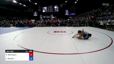 144 lbs Cons 32 #1 - Erik Rodriguez, IL vs Joseph Brooks, NY