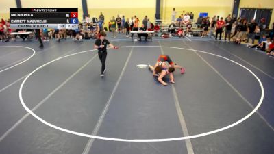 144 lbs Champ. Round 1 - Micah Pola, NE vs Emmett Mazukelli, IL