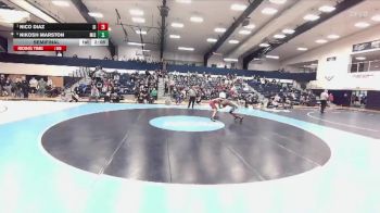 141 lbs Semifinal - Nico Diaz, Stevens vs Nikosh Marston, Misericordia