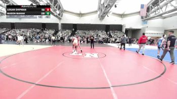 140-I lbs Consi Of 8 #1 - Logan Shipman, Paulsboro vs Mason Mahan, Cherry Hill West