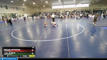 66 lbs Round 1 - Cael Quinlin, Badlands Elite vs Dallas Lofthouse, Top Of Utah