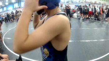 68 lbs Quarterfinal - Mason Florenzano, Unattached vs Leon Diamond, NBWA