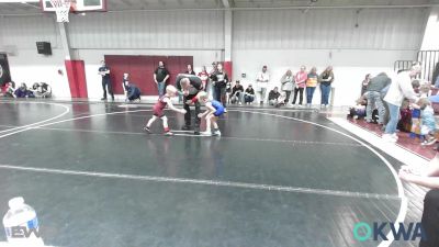 52 lbs Quarterfinal - Nicholas Deurloo, Perry Wrestling Academy vs Luke Emerson, Hennessey Takedown Club